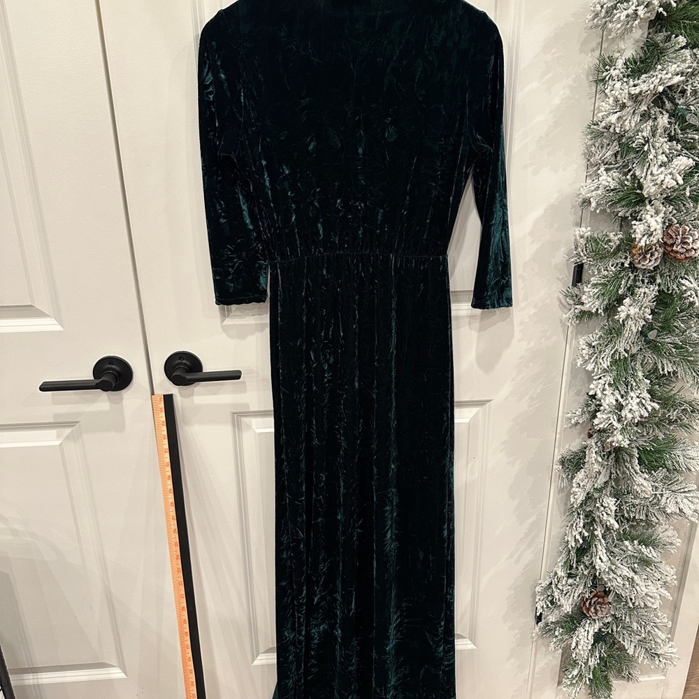 Lulu's Dark Green Maxi Dress - Forest Green - Picture 8 of 11